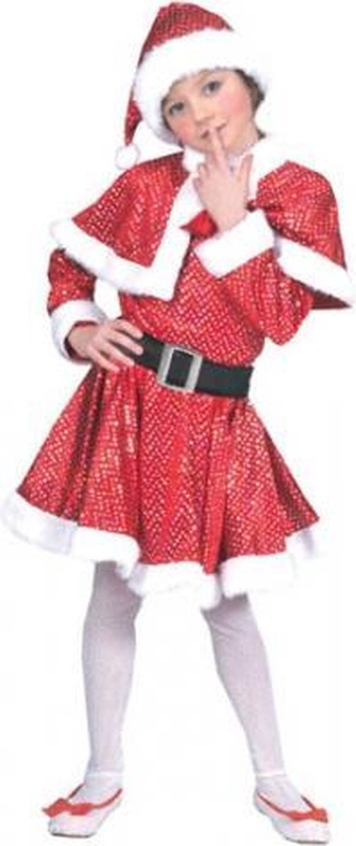 erwt klei Hoofd Glitter kerst jurkje voor kinderen 140 | bol.com