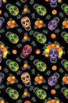 Day Of The Dead Pattern Sugar Skull Santa Muerte 29