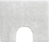 Casilin Ray - Antislip WC-mat - Toilet mat met uitsparing - 50x60cm - Silver - Lichtgrijs