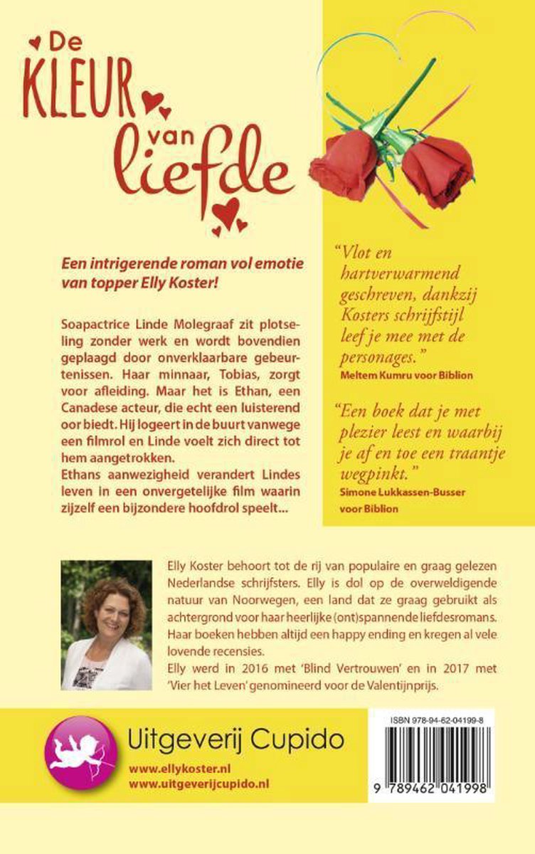 Cupido leenpub - De kleur van liefde - back cover
