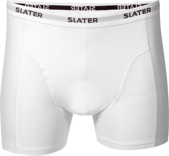 Slater 8500 - Boxer 2-pack boxershort white XXL 95% cotton 5% elastan |  bol.com