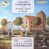 Flute Concertos by Scheibe, Agrelli, Hasse / Bania, Spranger et al