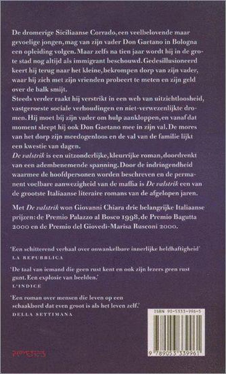 Valstrik - back cover