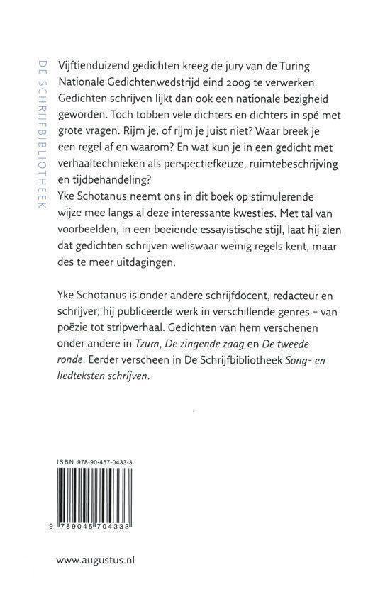 De schrijfbibliotheek - Dichten doe je zo