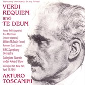 Herva Nelli, Nan Merriman, William McGrath, NBC Symphony Orchestra, Arturo Toscanini - Verdi: Requiem/Te Deum (2 CD)