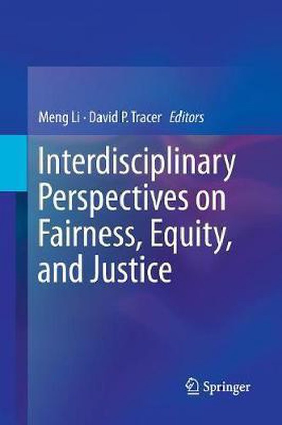 Interdisciplinary Perspectives on Fairness, Equity, and Just ... - cover