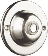 Byron 4260C Bedrade Opbouw Beldrukker Chroom