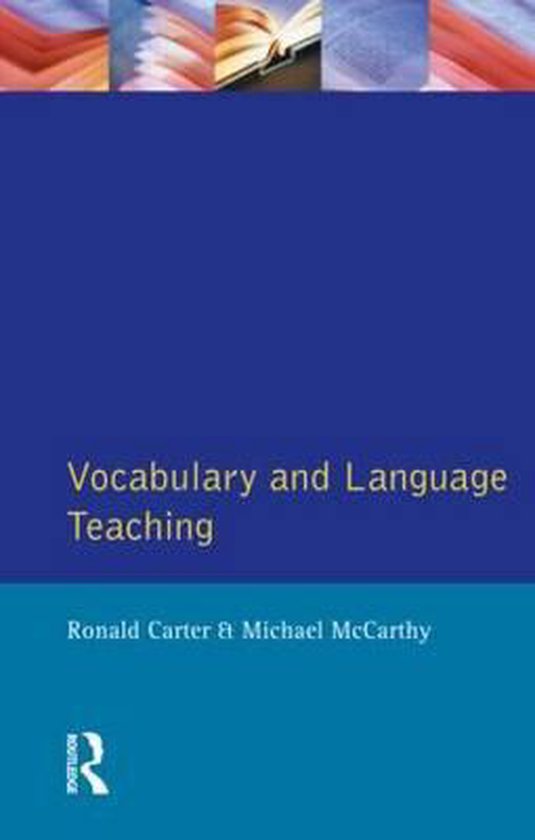 Vocabulary And Language Teaching - cover