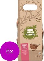 Versele-Laga Menu Nature Mezenbol Gourmet Bessen - Voer - 6 x 540 g