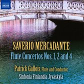 Patrick Gallois, Sinfonia Finlandia Jyväskylä - Mercadante: Flute Concertos Nos. 1,2 & 4 (CD)