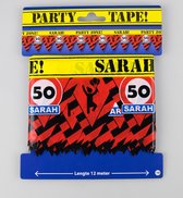 Party tape | Afzetlint | 50 jaar Sarah