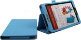 Acer Iconia One 7 B1-750 Leather Stand Case Licht Blauw Light Blue