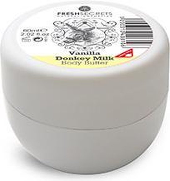 Fresh Secrets Body boter *Ezelinnenmelk & Vanille/Groene Thee* 60ml