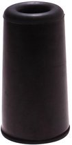 Deurbuffer rubber zwart 75mm