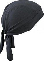 Koksmuts / bandana zwart polyester - Kok / chefkok werkkleding | bol.com