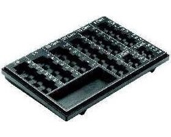 Geldlade Alco euro glijvast 260x170x20mm