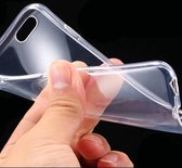 Siliconen Gel TPU Case iPhone 4 4S Hoesje Transparant Met Gratis Tempered Glass Screen Protector