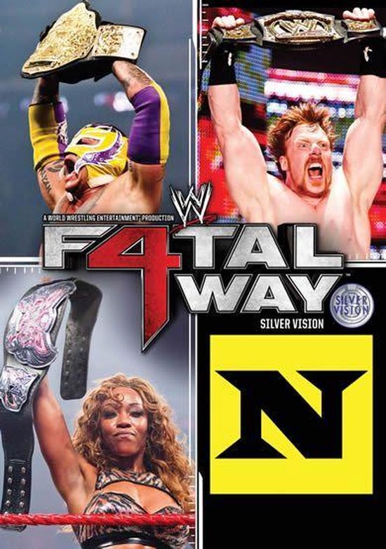 Cover van de film 'WWE - Fatal 4-Way 2010'