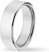 Ring in edelstaal