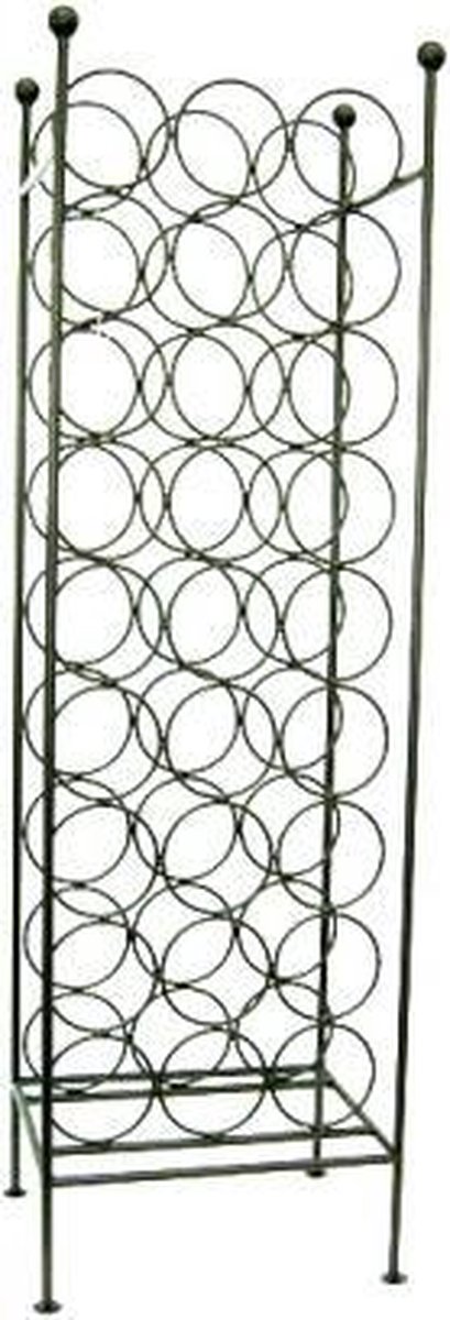 Metalen Wijnrek Fairtrade 27 flessen