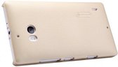 Nillkin® Super Frosted Shield Gold Fury Lumia 930 Hoesje, Achterkant, Case  + Nillkin Display Folie