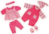 set, including overall, shirt, trousers, shoes and badeau (42cm doll)