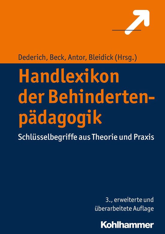Handlexikon der Behindertenpädagogik - cover