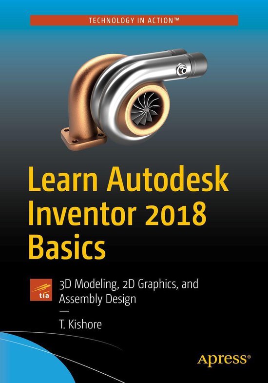 Learn Autodesk Inventor 2018 Basics - cover