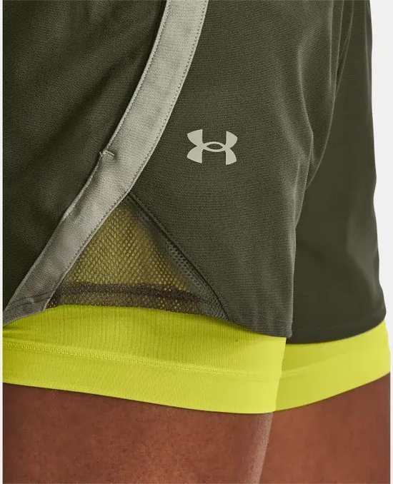 Play Up 2-In-1 Shorts-Grn Size : MD