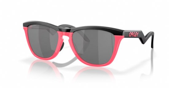 Oakley Frofskins Hybrid Matte Black / Neon Pink/Prizm Black - OO9289-04