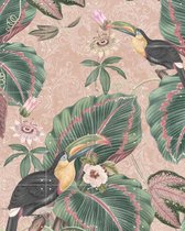 IXXI Tropical Jungle Toucans - Wanddecoratie - Dieren en insecten - 80 x 100 cm