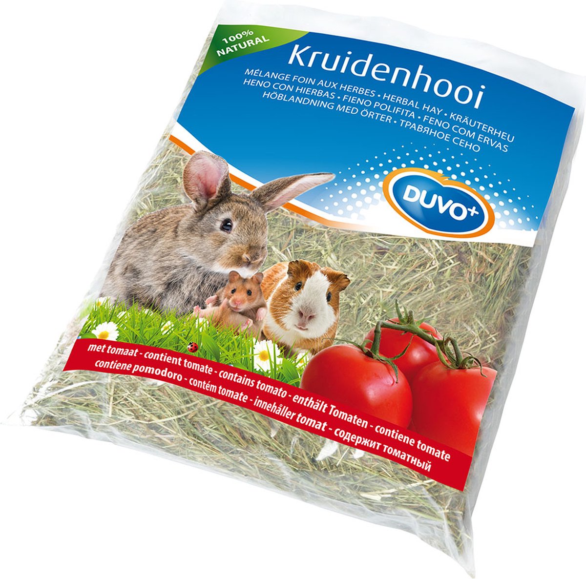 Duvoplus - Hooi - Knaagdier - Kruidenhooi Tomaat 500gr - 1st