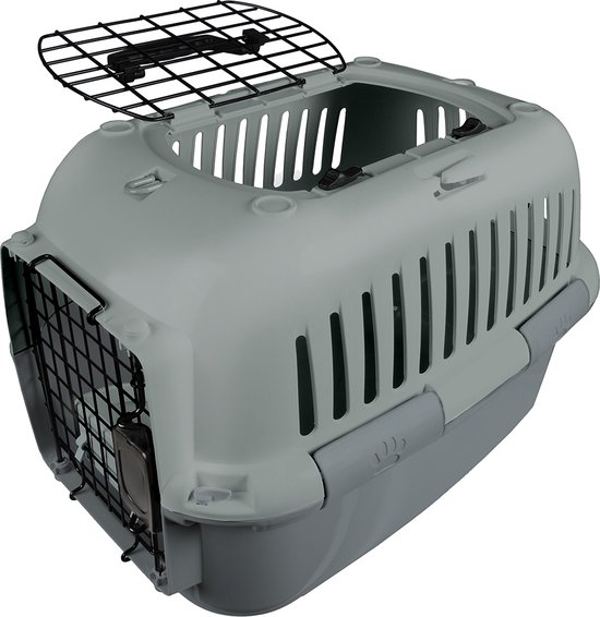 Ebi - Reisbench - Hond - Transporter Adventurer 60 Serene Edition Xl - 57x38x38cm - Max. 12kg Grijs - 1st