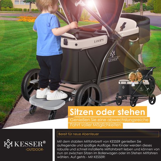 Bumprider meerijdplankje met stoeltje | - Babywinkel De Babykraam Bio en Logisch Bumprider meerijdplankje met stoeltje | - Babywinkel De Babykraam Bio en Logisch