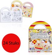 Uitdeelboekjes Sinterklaas 24 STUKS - Piet - Sint - Kleurboekjes - Uitdeelboekjes - Traktatie - Uitdeelcadeautjes voor Kinderen