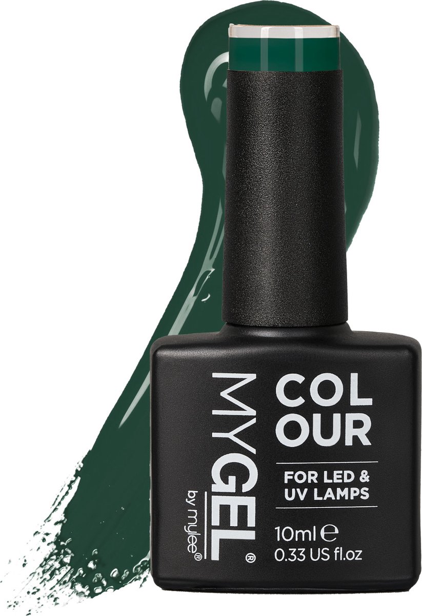 Mylee Gel Nagellak 10ml [Green Velvet] UV/LED Gellak Nail Art Manicure Pedicure, Professioneel & Thuisgebruik [Green Range] - Langdurig en gemakkelijk aan te brengen