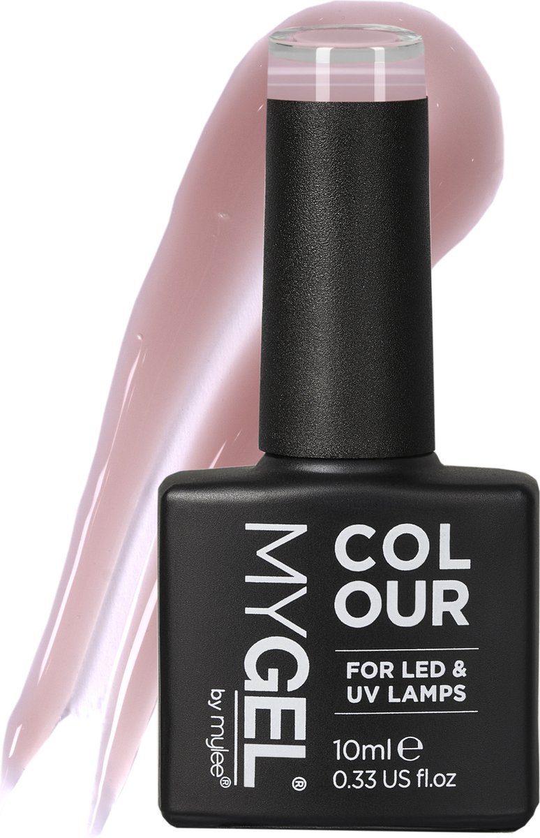 Mylee Gel Nagellak 10ml [Flix And Chill] UV/LED Gellak Nail Art Manicure Pedicure, Professioneel & Thuisgebruik [Sheer Nudes Range] - Langdurig en gemakkelijk aan te brengen