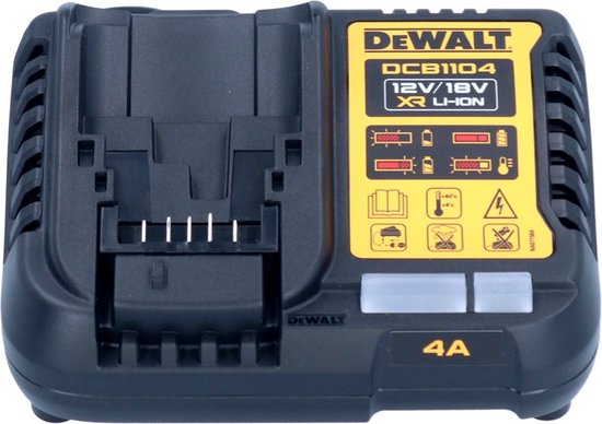 DeWALT Accessoires - Set de chargeur 4A et 2 accumulateurs XR 18