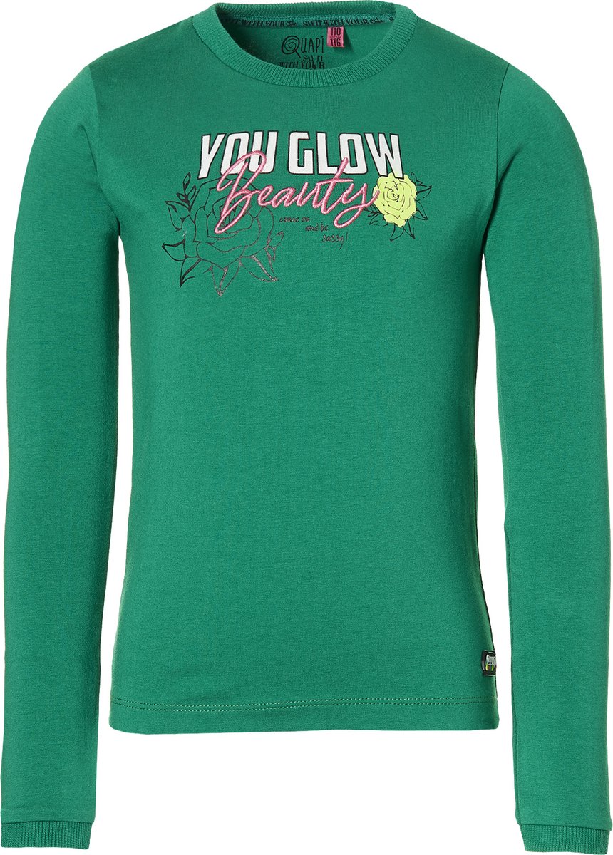 Quapi longsleeve Djulien groen - maat 92