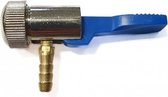 Ventieladapter - Autoband ventiel - Voor 6mm slang - Kunststof