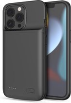 Batterij Powerbank Case iPhone 14 / 14 Pro - Zwart