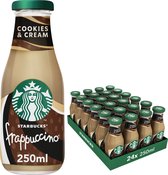 Bol.com Starbucks Cookies & Cream frappuccino ijskoffie - 24 x 250ml aanbieding