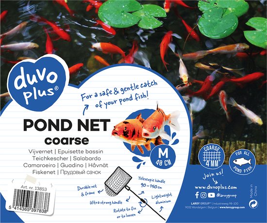 Duvo+ Vijver Schepnet - Grof - 40x35cm van Duvo+ — afbeelding 2