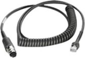 Zebra USB-kabels LS3408 scanner USB cable, black