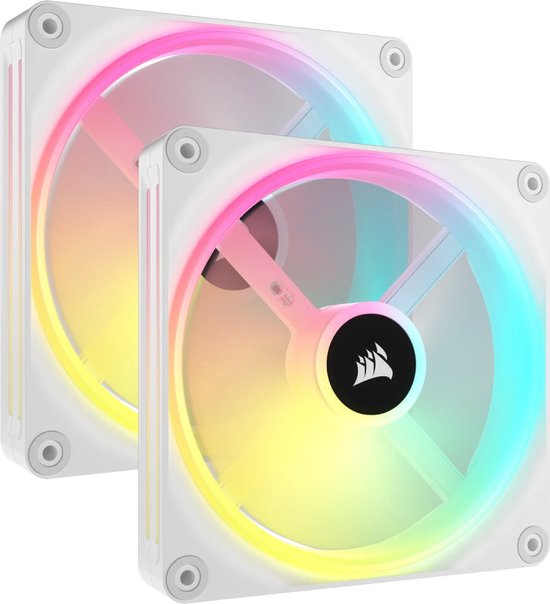 Corsair CO-9051008-WW - Ventilatorhuis - 140 mm - 2 stuk(s) - wit