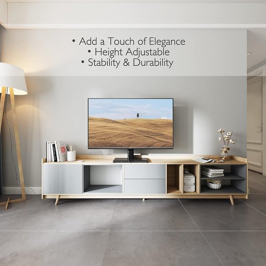 BONTEC Support Mural TV pour Les Écrans Incurvés et Plats LCD/LED/OLED de  26