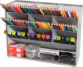 Desk Organizer Multifunctionele Desktop Briefpapier Penhouder Box voor Home Office School Supply Opbergrek