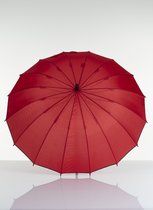 Lasessor – Paraplu – Grote – Automatische - Rood – 84cm – 16 Baleinen - Stormparaplu - Windproof
