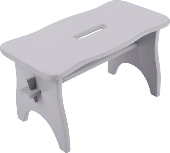 Chairlin step stool for kids, two-stage step stool, kids stool, potty step stool, step stool, toddler step stool, non-slip (grey
