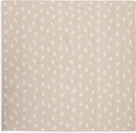 Jollein - Hydrofiele Doek Large 115x115cm - Inbakerdoek, Spuugdoekjes, Baby Doeken - Zacht Katoen - Twig - Wild Rose - 2 Stuks van Jollein — afbeelding 2